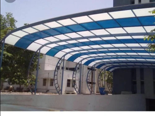 polycarbonate sheet shed for multipurpose 500x500